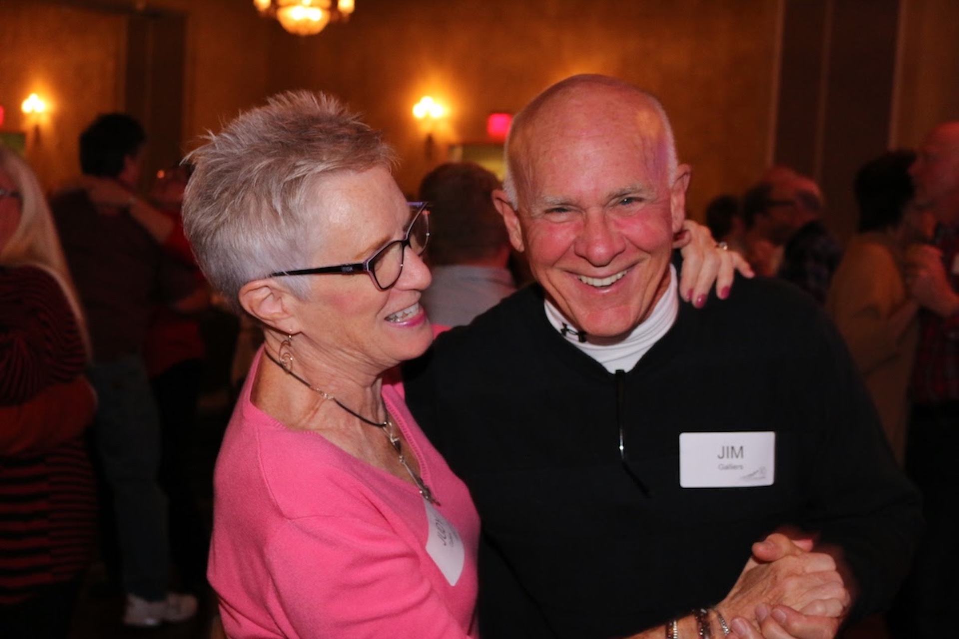 Couple dancing, captured by an ICON